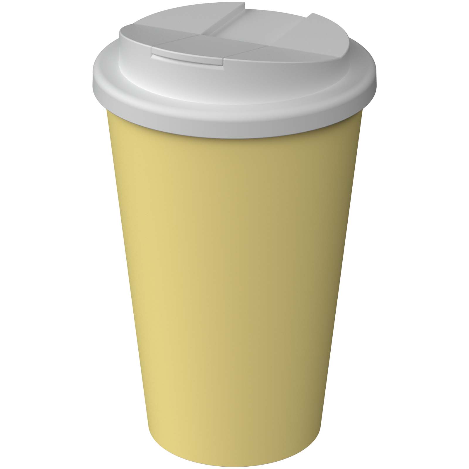 Americano® Infiniti 350 ml Isolierbecher mit auslaufsicherem Deckel Blasse Banane