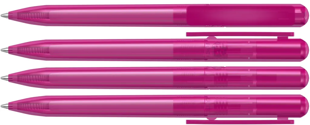 RECYCLED PET PEN CHANGE transparent Drehkugelschreiber