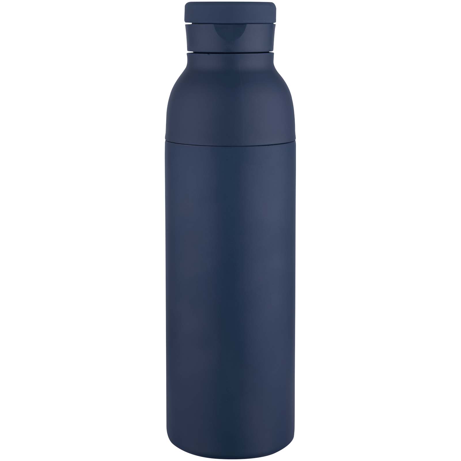 Illuminate 650 ml RCS doppelwandige Isolierflasche aus recyceltem Edelstahl navy