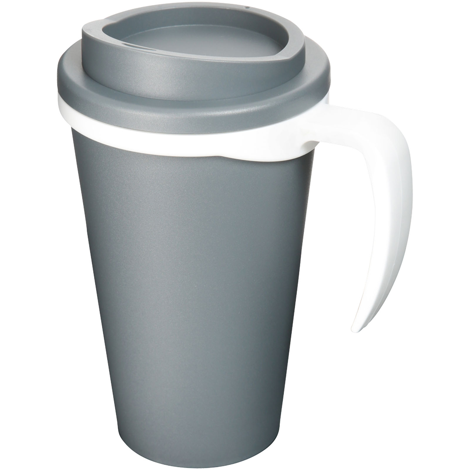 Americano® Grande 350 ml Isolierbecher grau, weiss