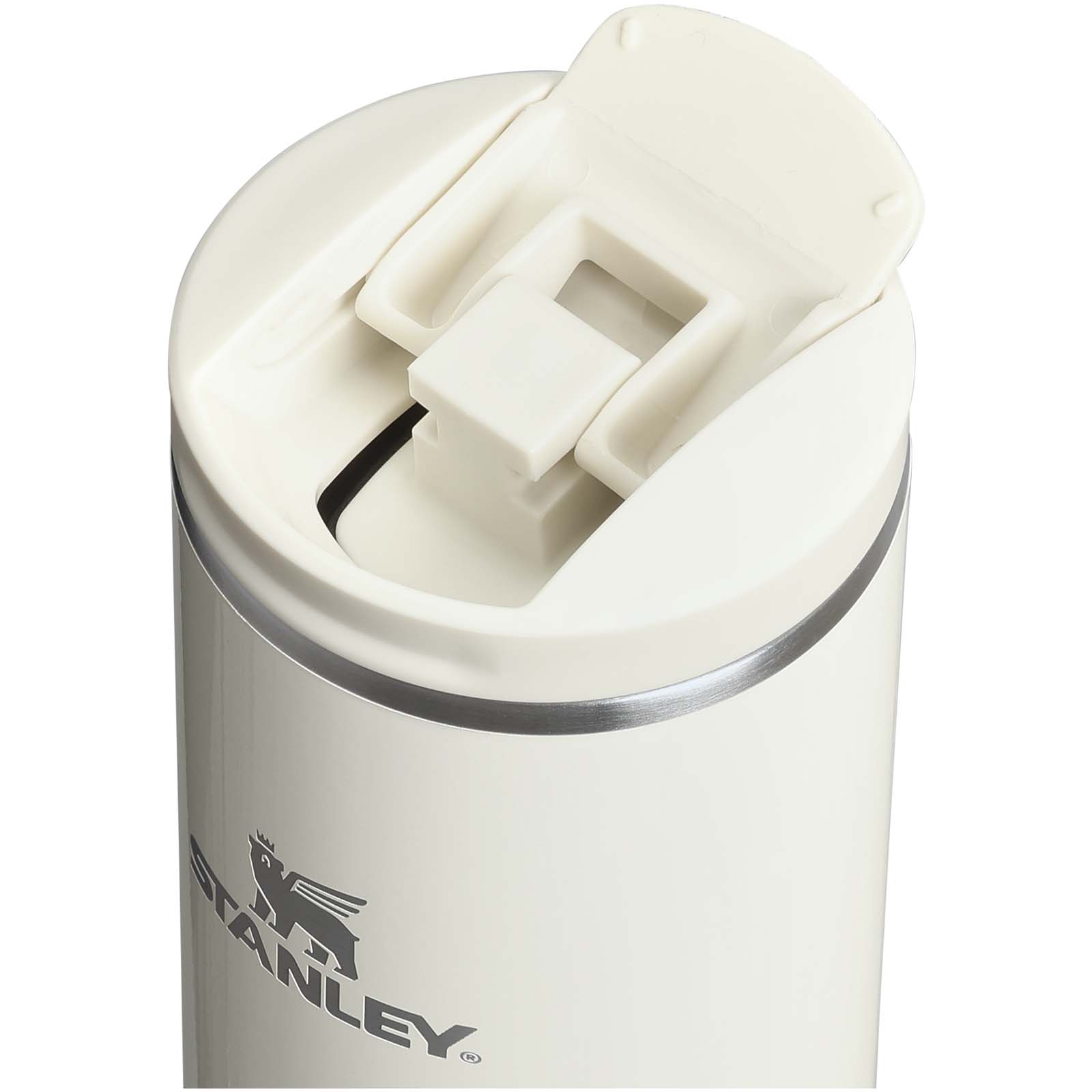 Stanley 470 ml Transit Fliptop Thermobecher creme