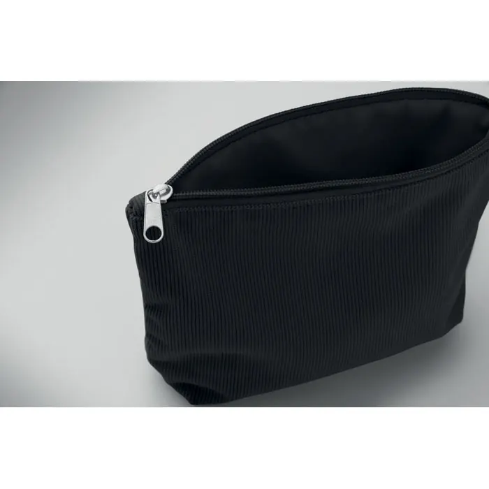 Kosmetiktasche Kord-Polyester