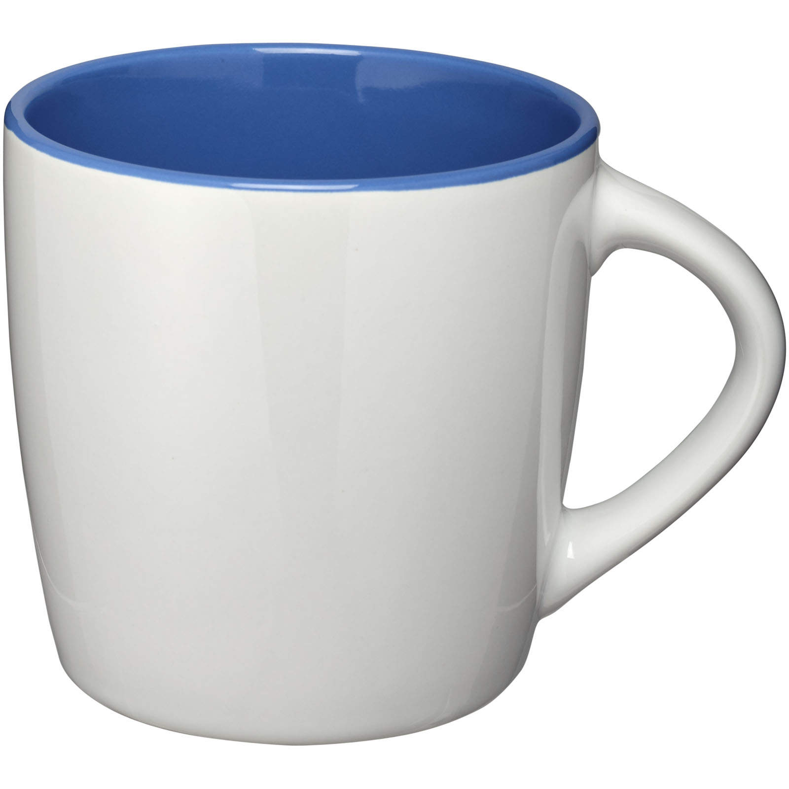 Aztec 340 ml Keramiktasse weiss, royalblau
