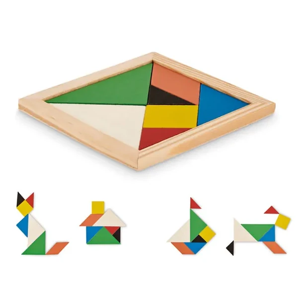 Tangram-Puzzle Holz