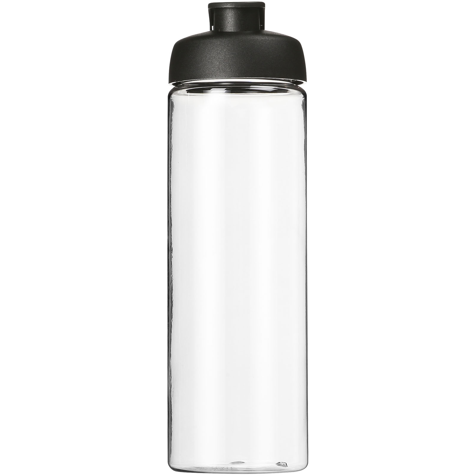 H2O Active® Vibe 850 ml Sportflasche mit Klappdeckel transparent, schwarz