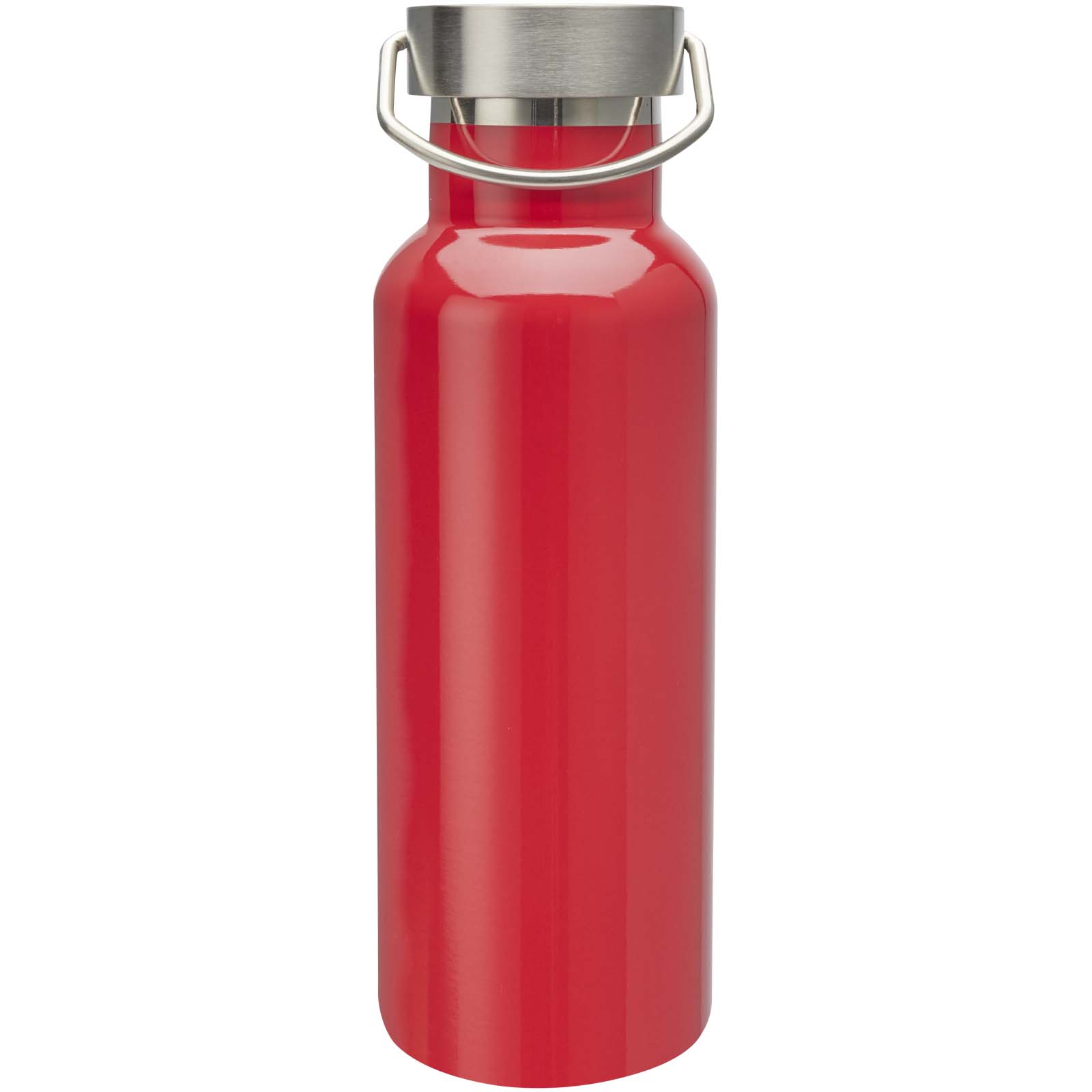 Thor 500 ml RCS-zertifizierte Trinkflasche aus Edelstahl rot