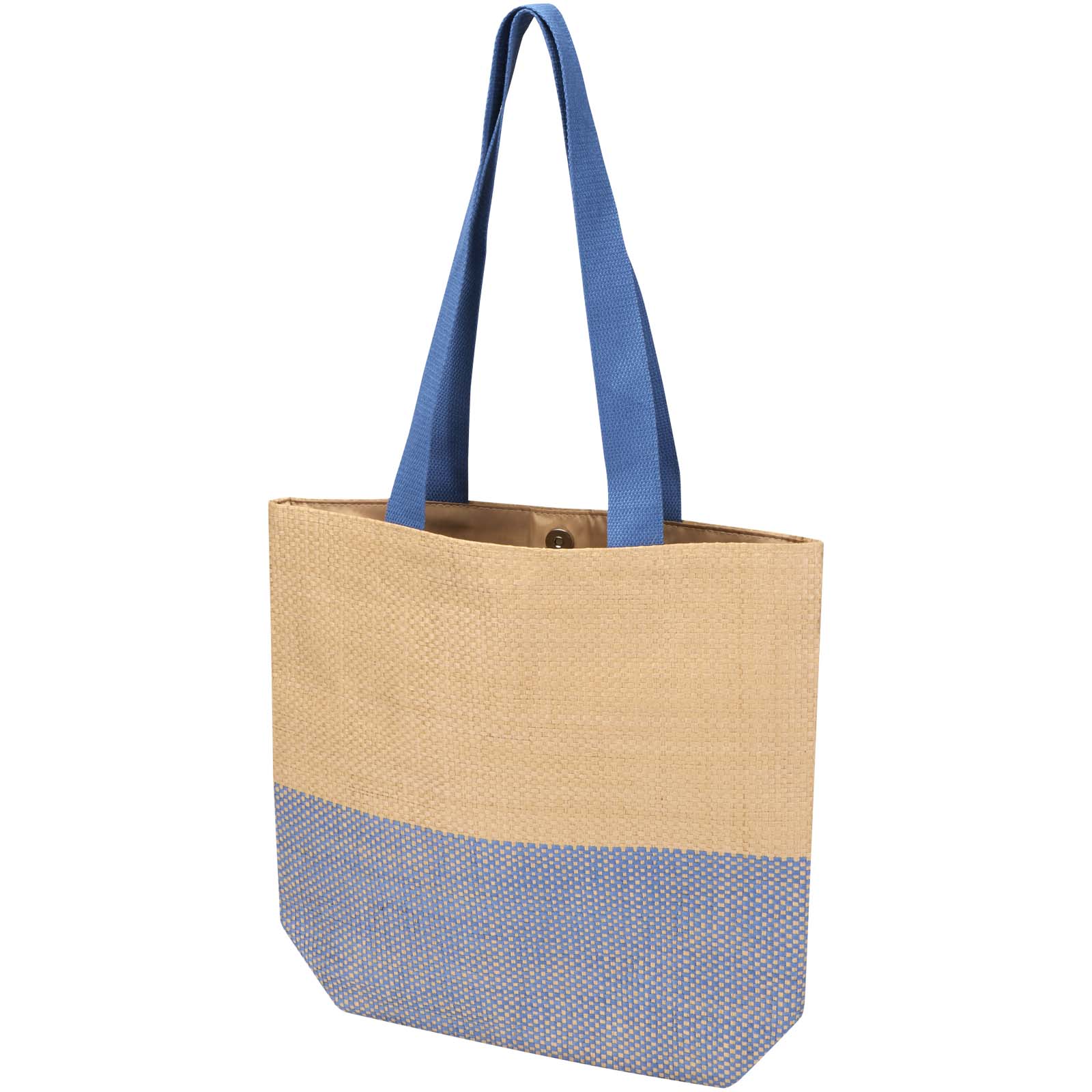 Rhythm Strohpapier Tragetasche, 10 l Ozeanblau
