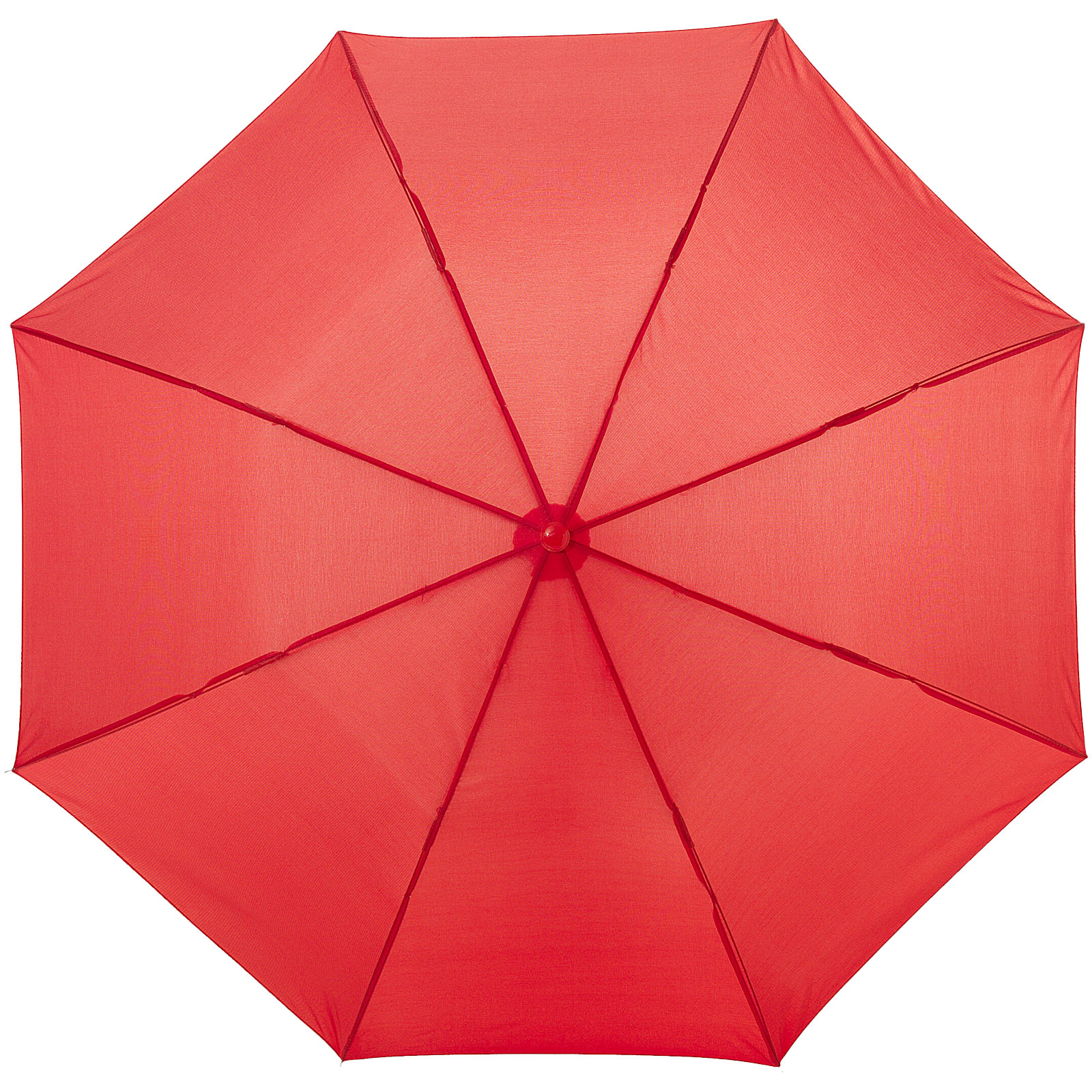 Oho 20" Kompaktregenschirm rot