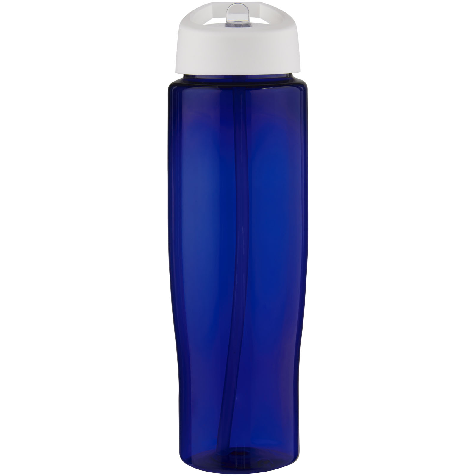 H2O Active® Eco Tempo 700 ml Sportflasche mit Ausgussdeckel weiss, blau
