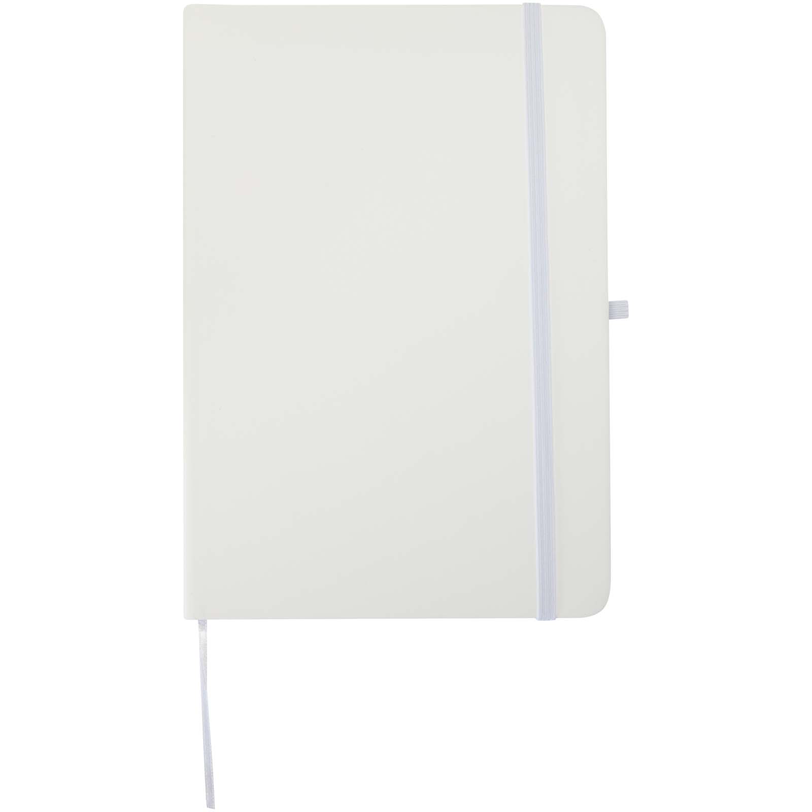 Spectrum A5 Notizbuch mit Hardcover aus recyceltem Material weiss