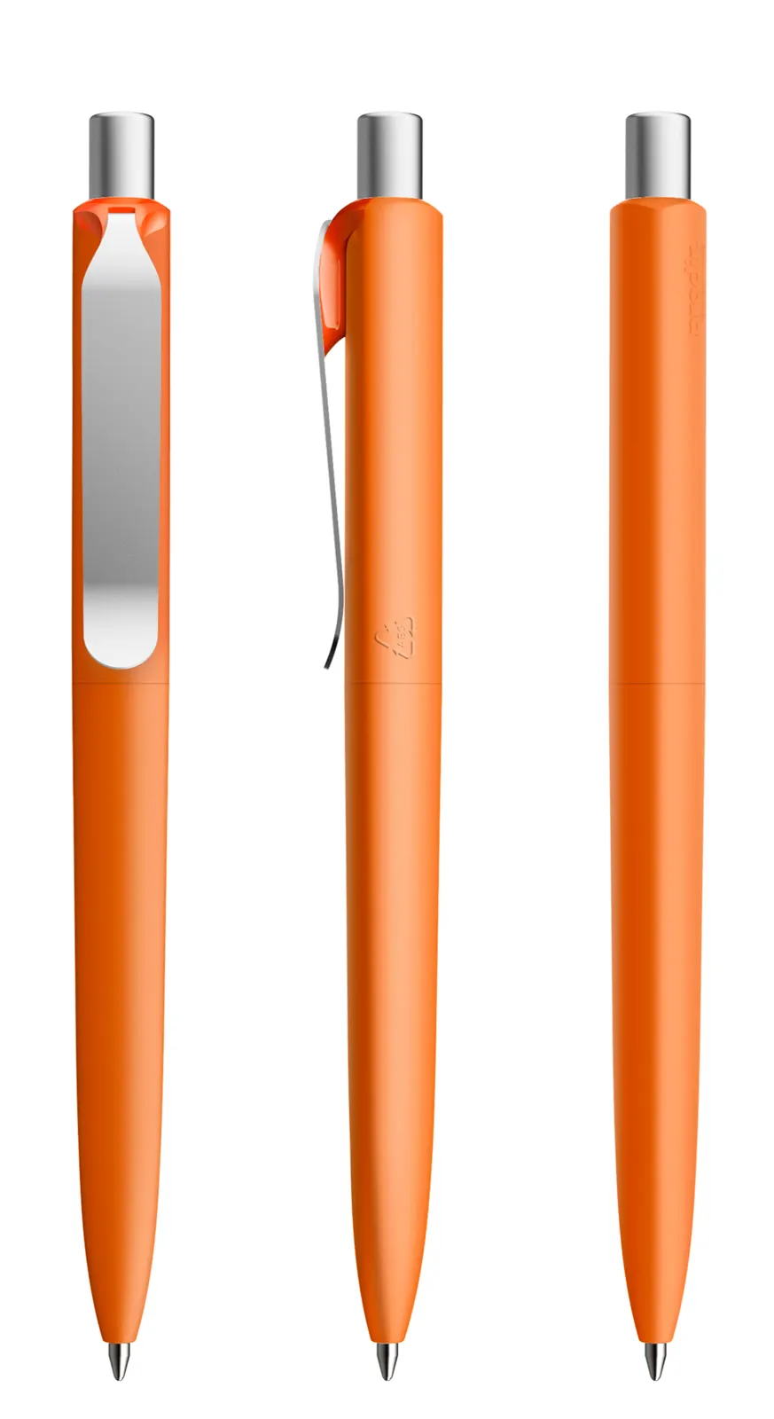 prodir DS8 Soft Touch PSR Push Kugelschreiber, Satin-/Chrom-Finish