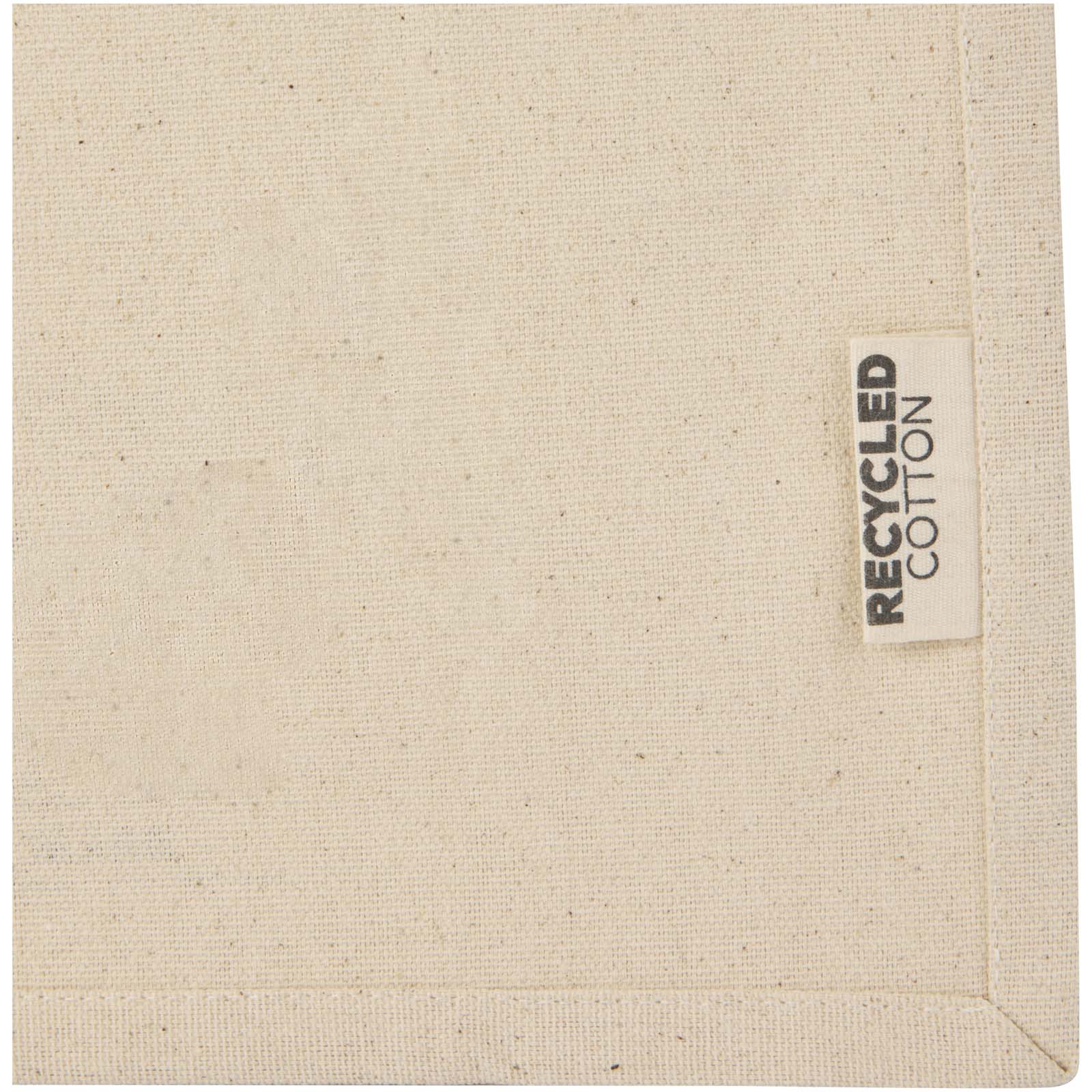 Odessa Mini-Tragetasche mit Bodenfalte aus 220 g/m² GRS Recyclingbaumwolle 9L natur