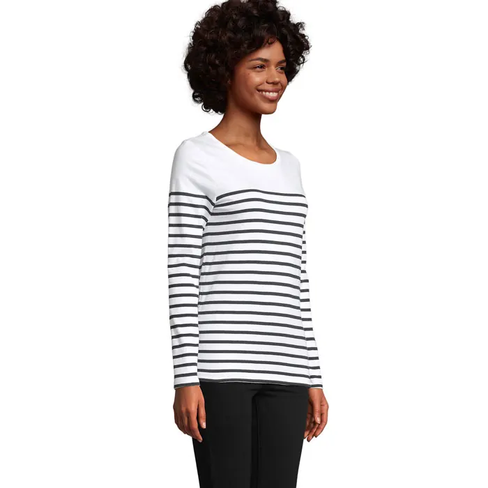 Damen-Langarm-T-Shirt Matelot