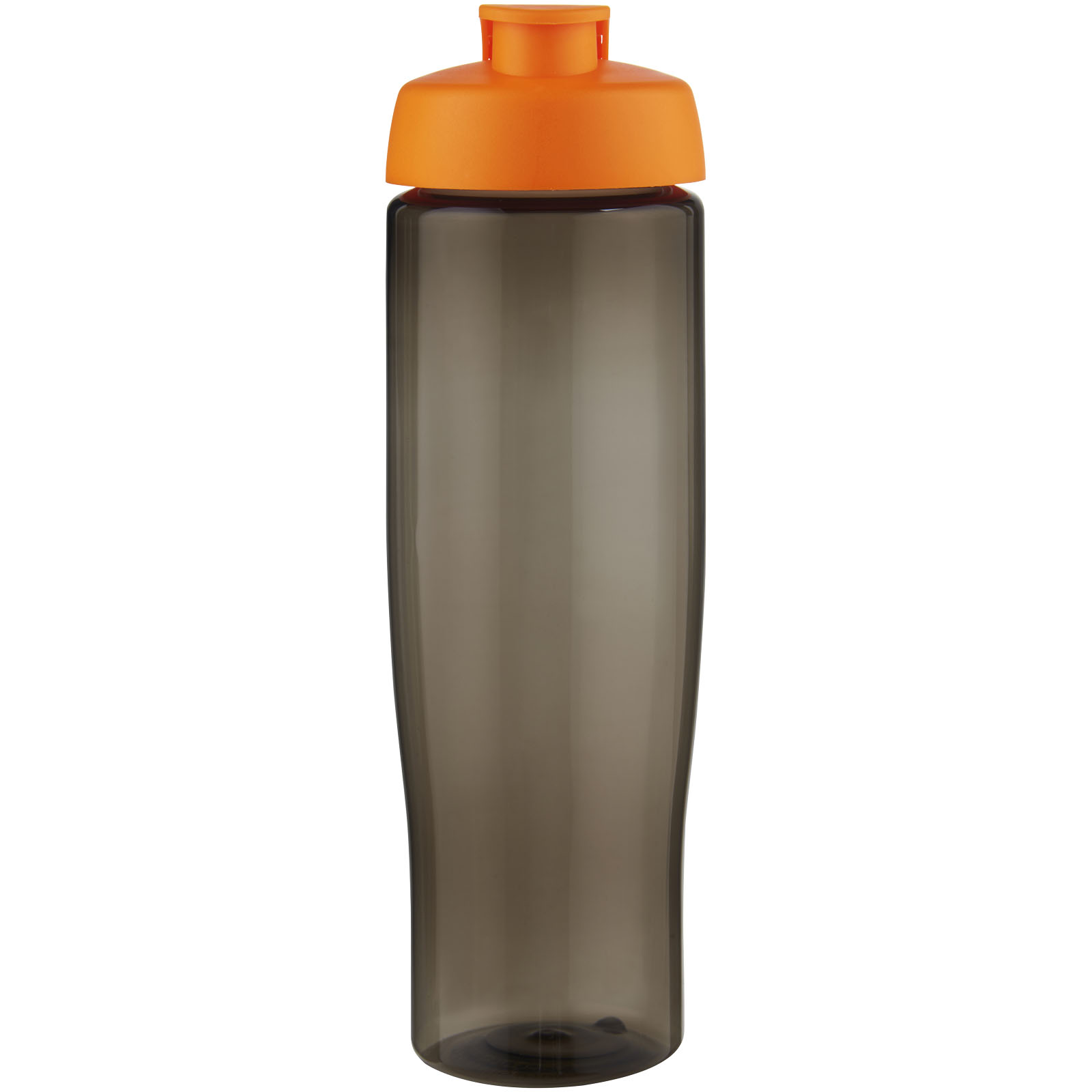 H2O Active® Eco Tempo 700 ml Sportflasche mit Klappdeckel orange, kohle