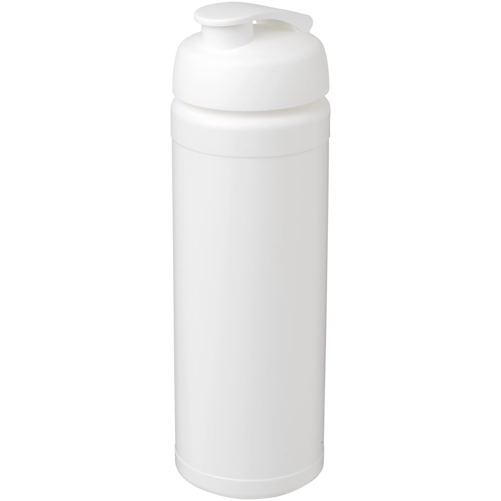 Baseline® Plus grip 750 ml Sportflasche mit Klappdeckel weiss