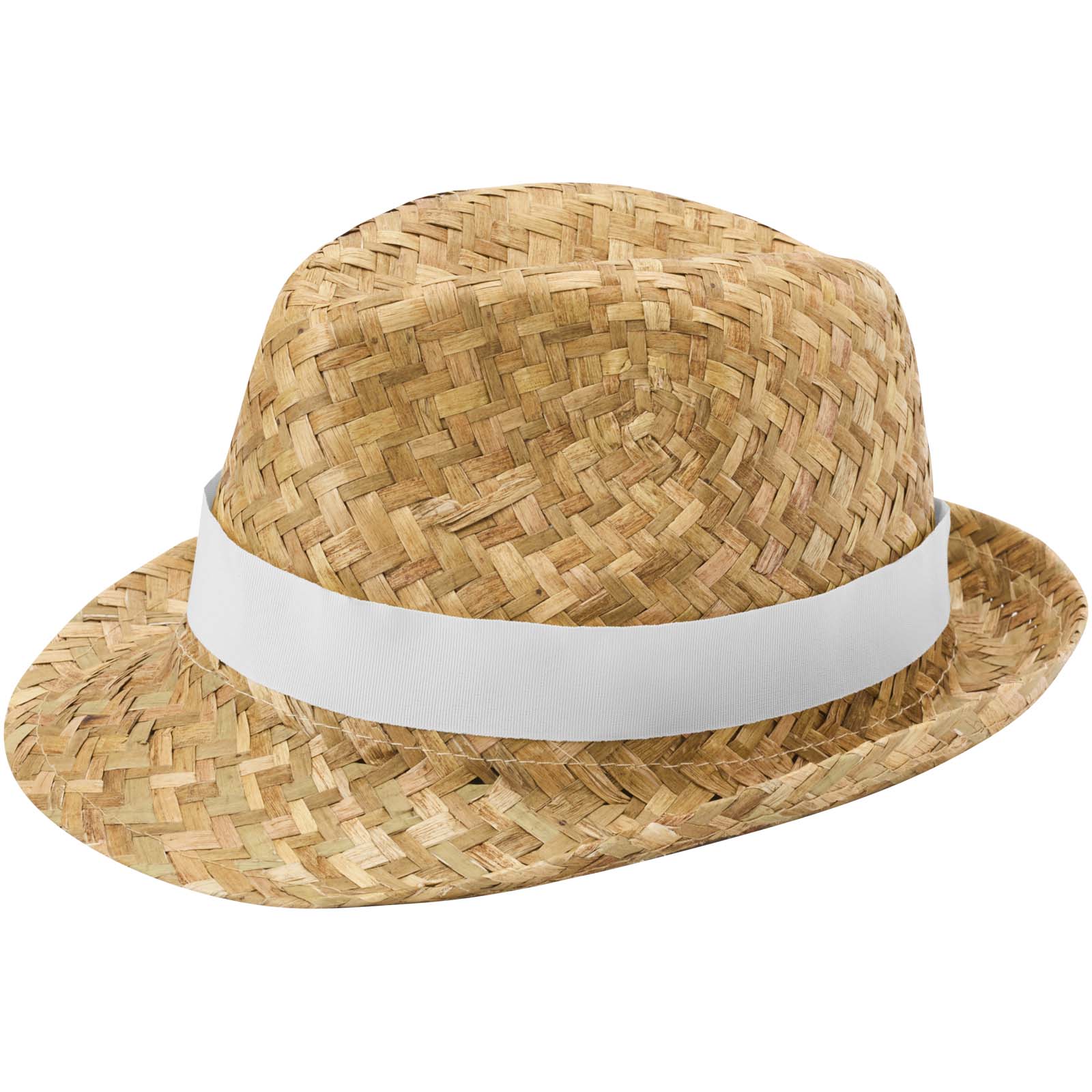 Pricus Strohhut weiss, natur