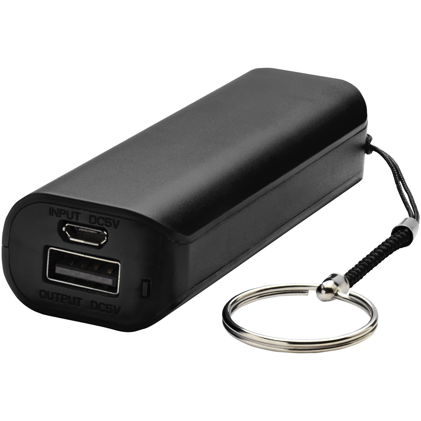 Span 1200 mAh Powerbank schwarz
