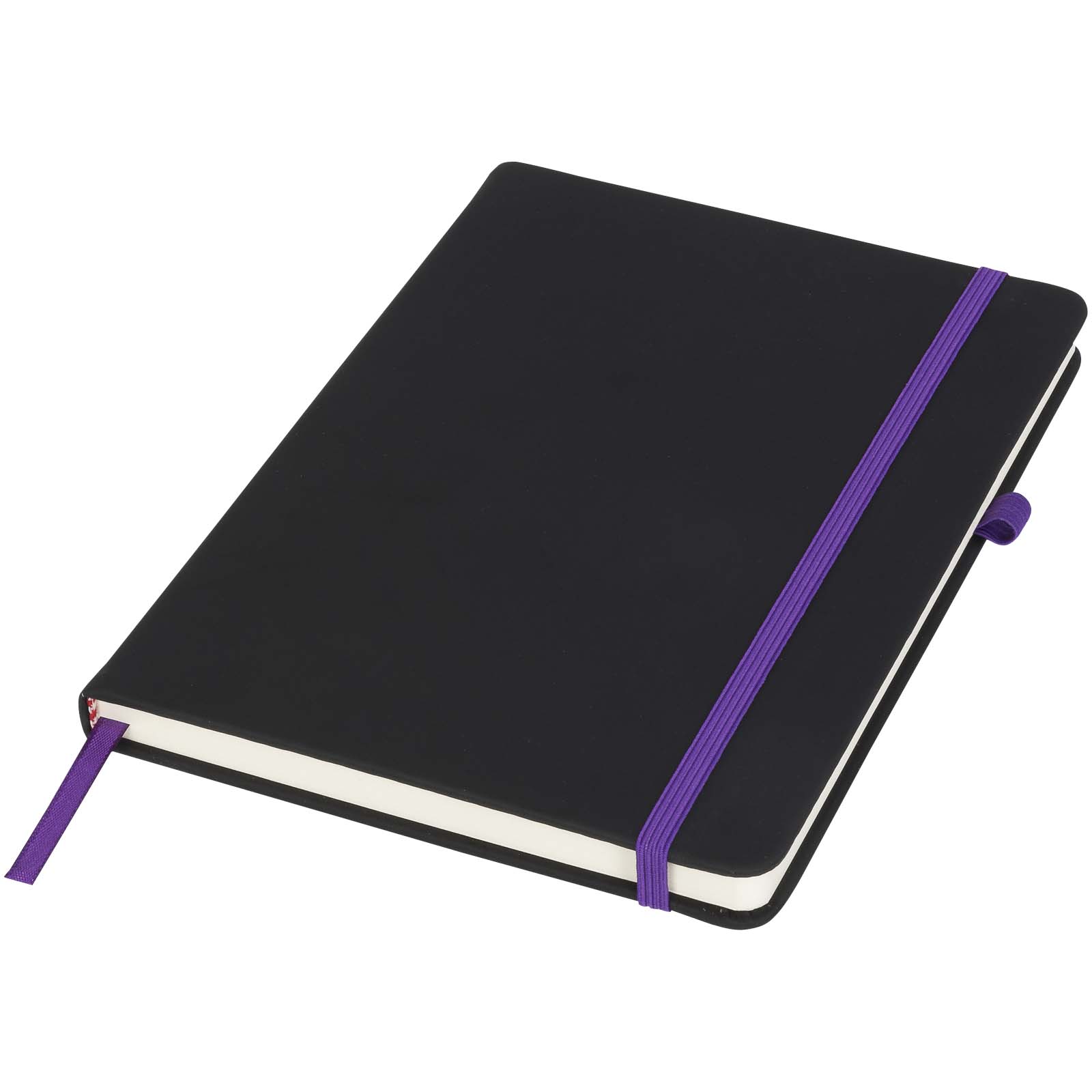 Noir A5 Notizbuch schwarz, lila