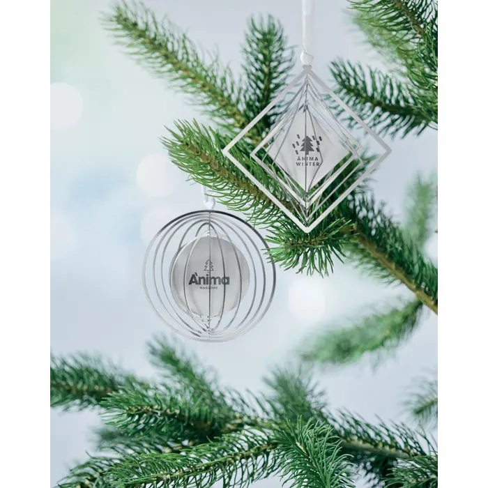 Ornament mit Band, rund
