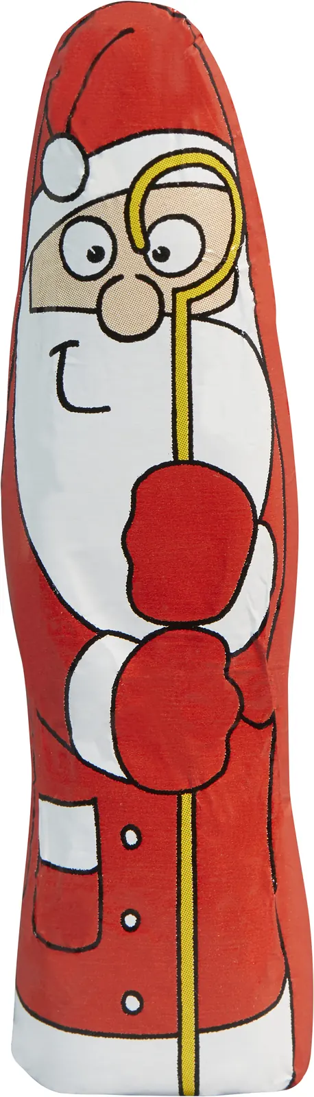Süßes Briefchen mit Mini Schoki-Weihnachtsmännchen "Standard" - Eigenes Motiv