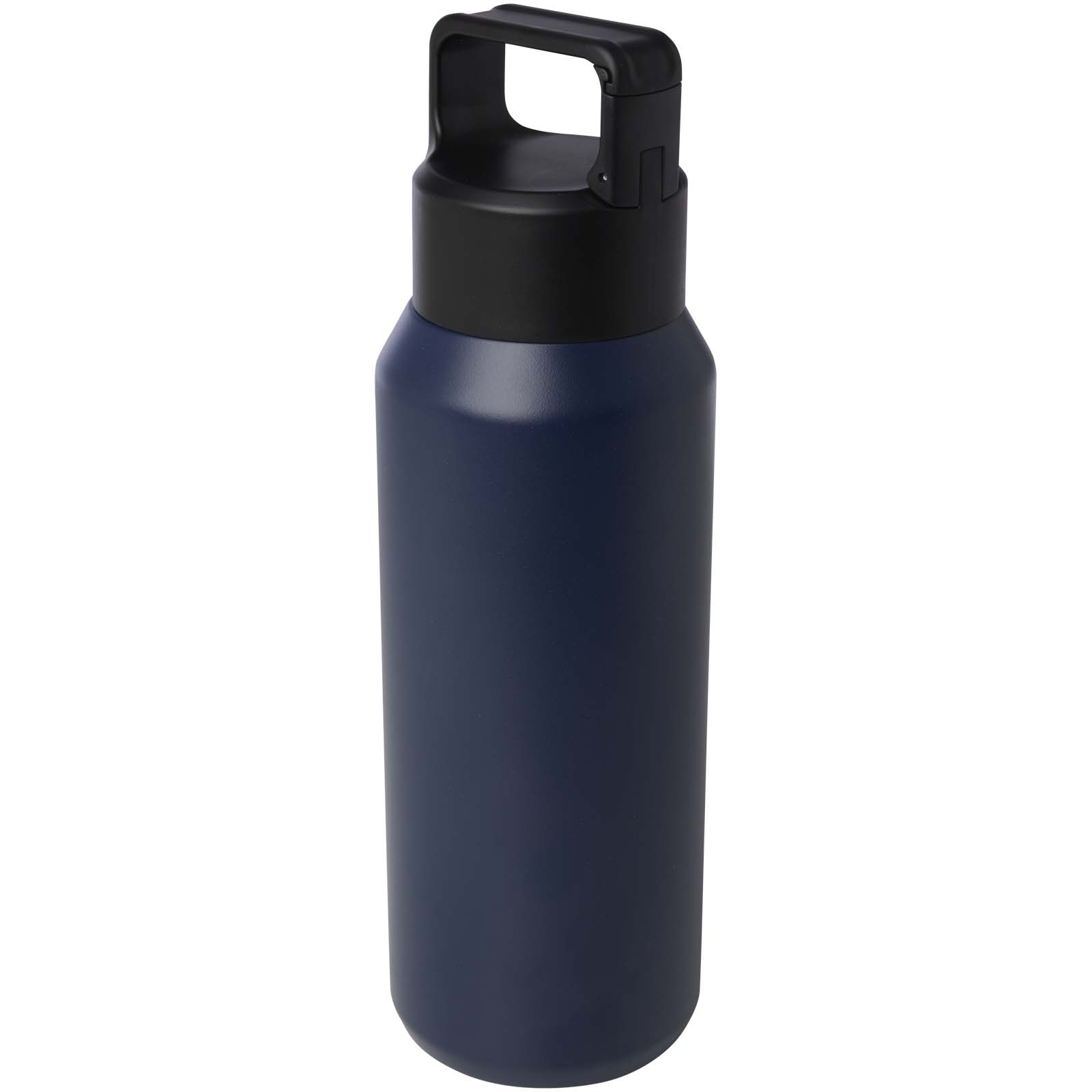 Astra 600 ml RCS-zertifizierte Kupfer-Vakuum Isolierflasche aus recyceltem Edelstahl (Kohlensäure geeignet) navy