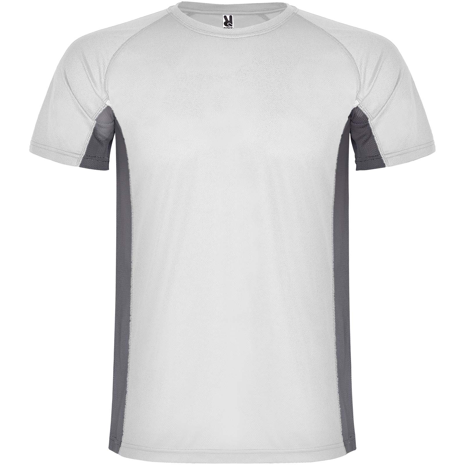 Shanghai Sport T-Shirt für Kinder weiss, dunkelblei