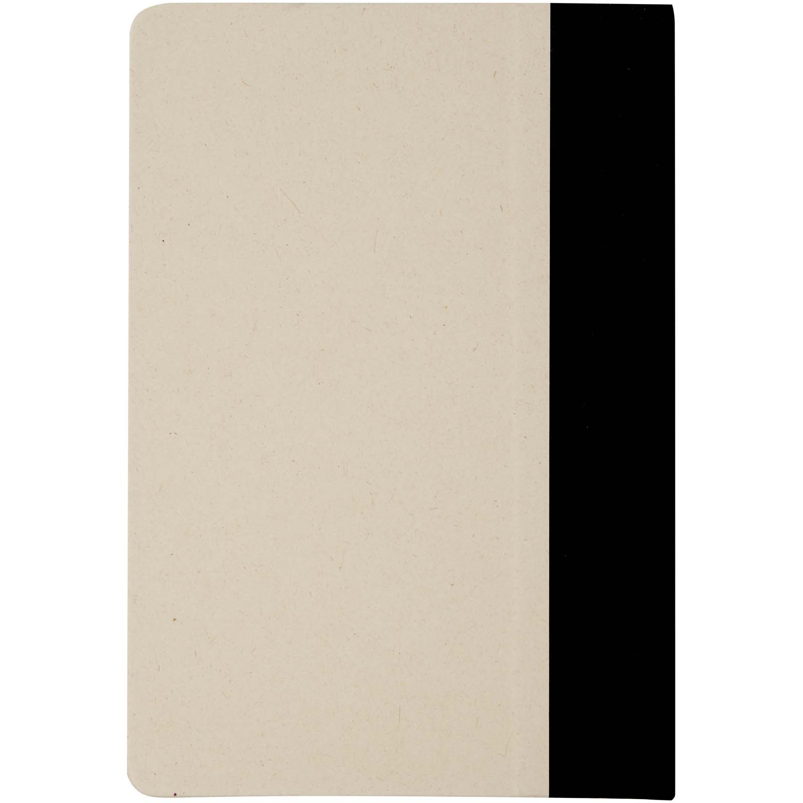 Liliana A5 Hardcover Zuckerrohr Notizbuch schwarz