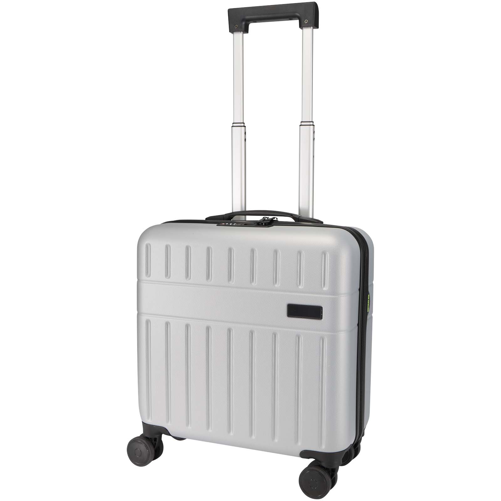 Rover 16 Zoll GRS Laptop-Trolley aus recyceltem Material, 30 l silber
