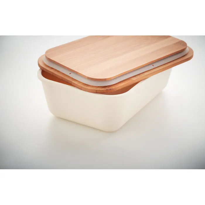 Lunchbox mit Bambusdeckel