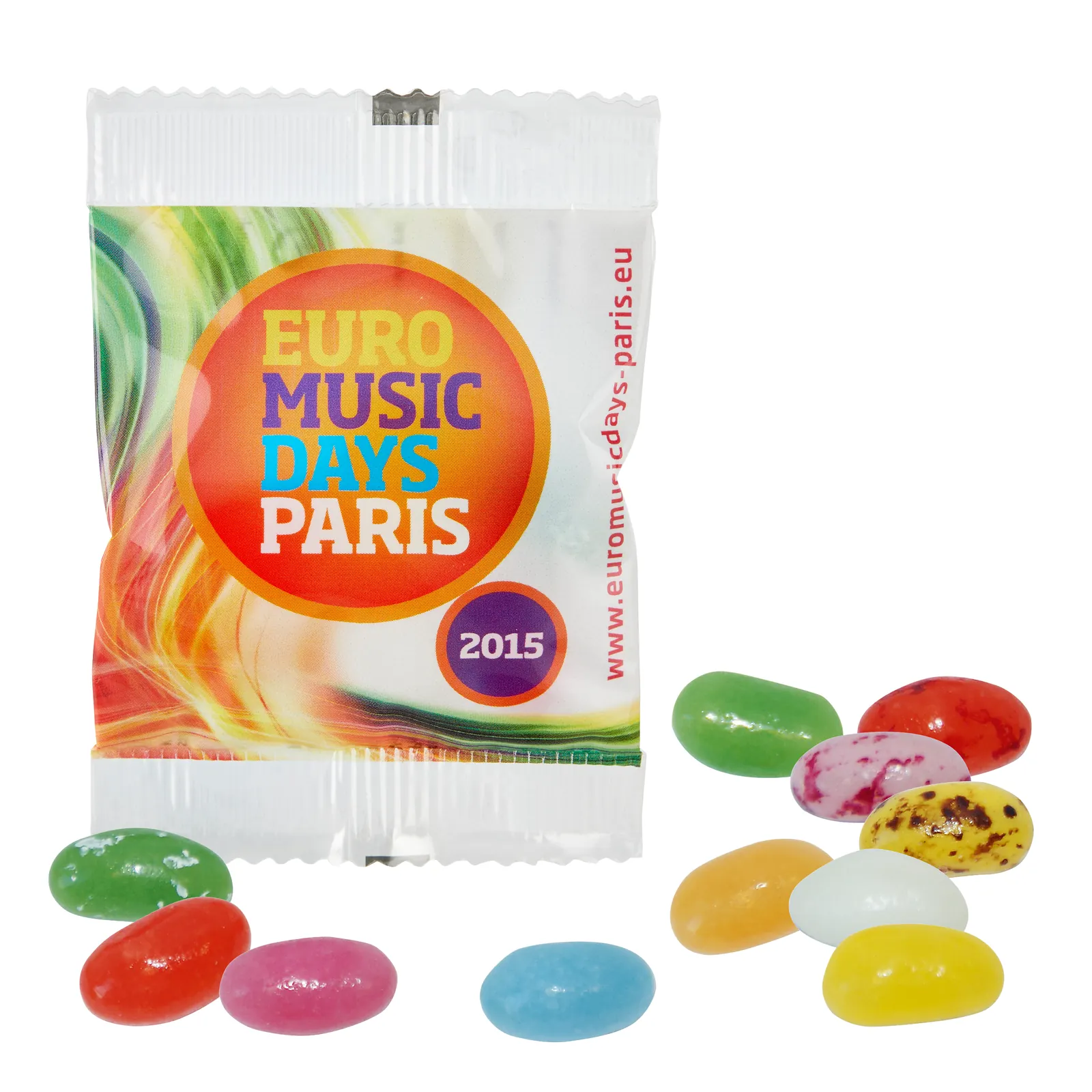 Jelly Beans im konventionellen Tütchen