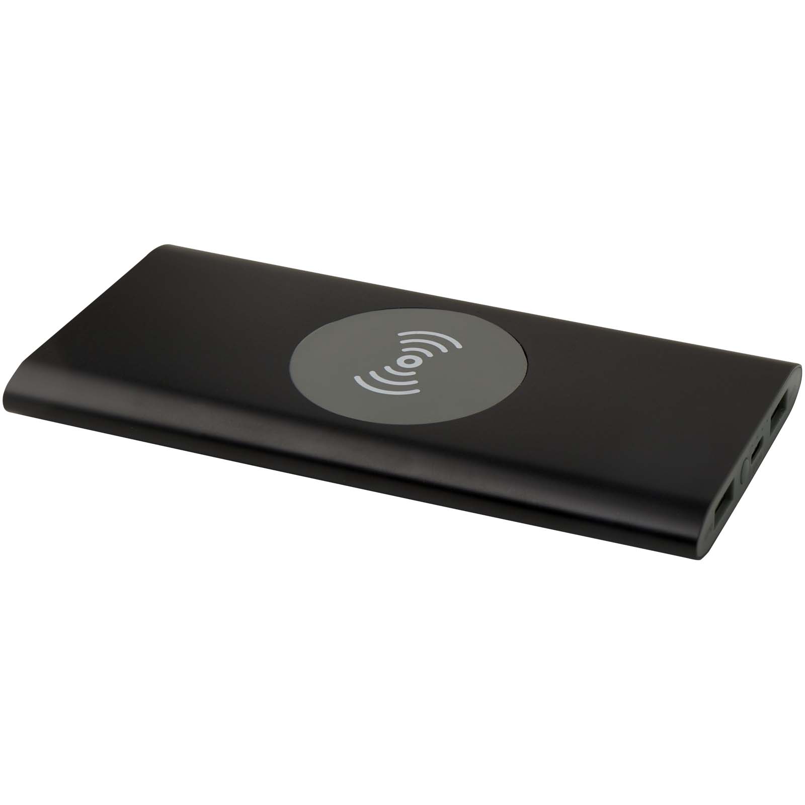 Juice 8000 mAh Typ-C kabellose Powerbank aus recyceltem Aluminium schwarz