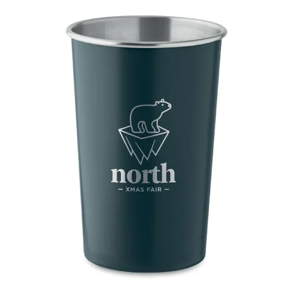 Becher recycelter Edelstahl