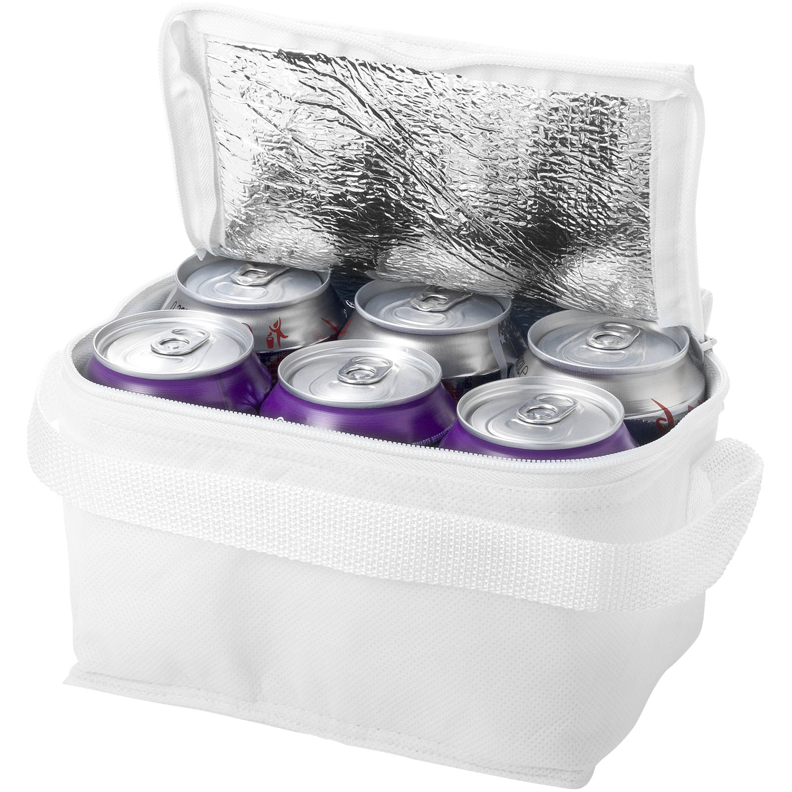 Spectrum Kühltasche für 6 Dosen 4L weiss