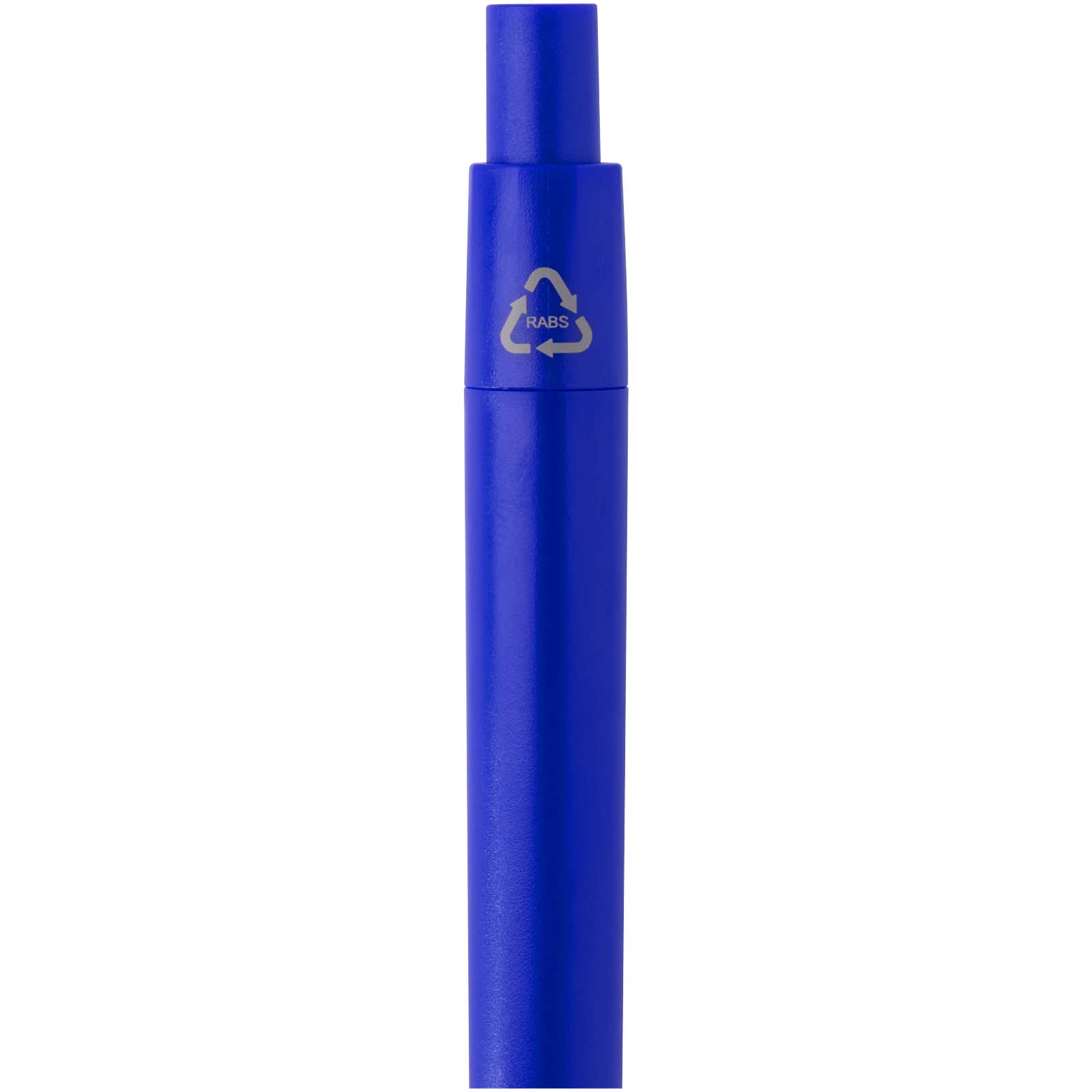 Ramin Mini Kugelschreiber aus recyceltem Kunststoff (blaue Tinte) royalblau
