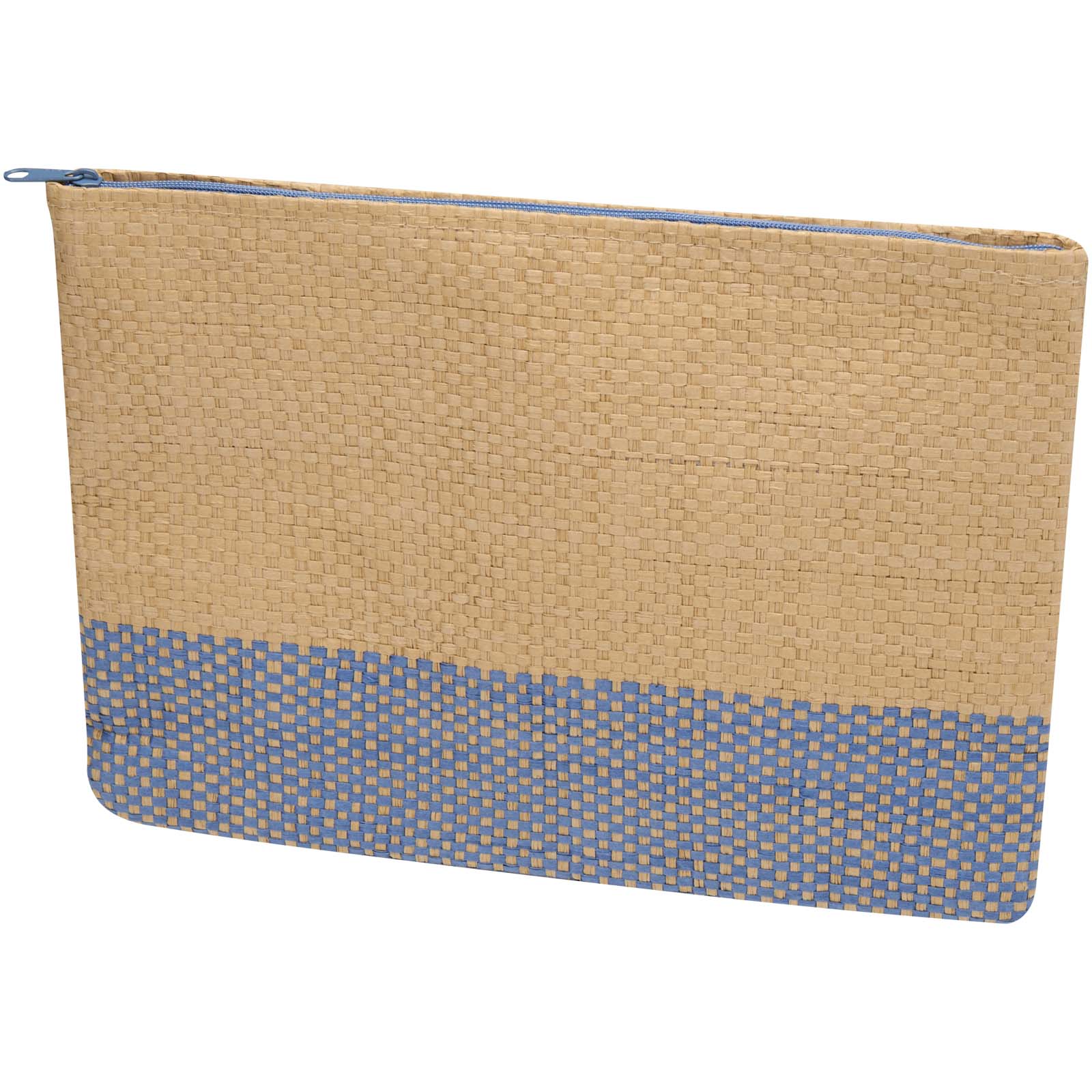 Rhythm Strohpapier Beutel mit Reißverschluss, 3 l Ozeanblau