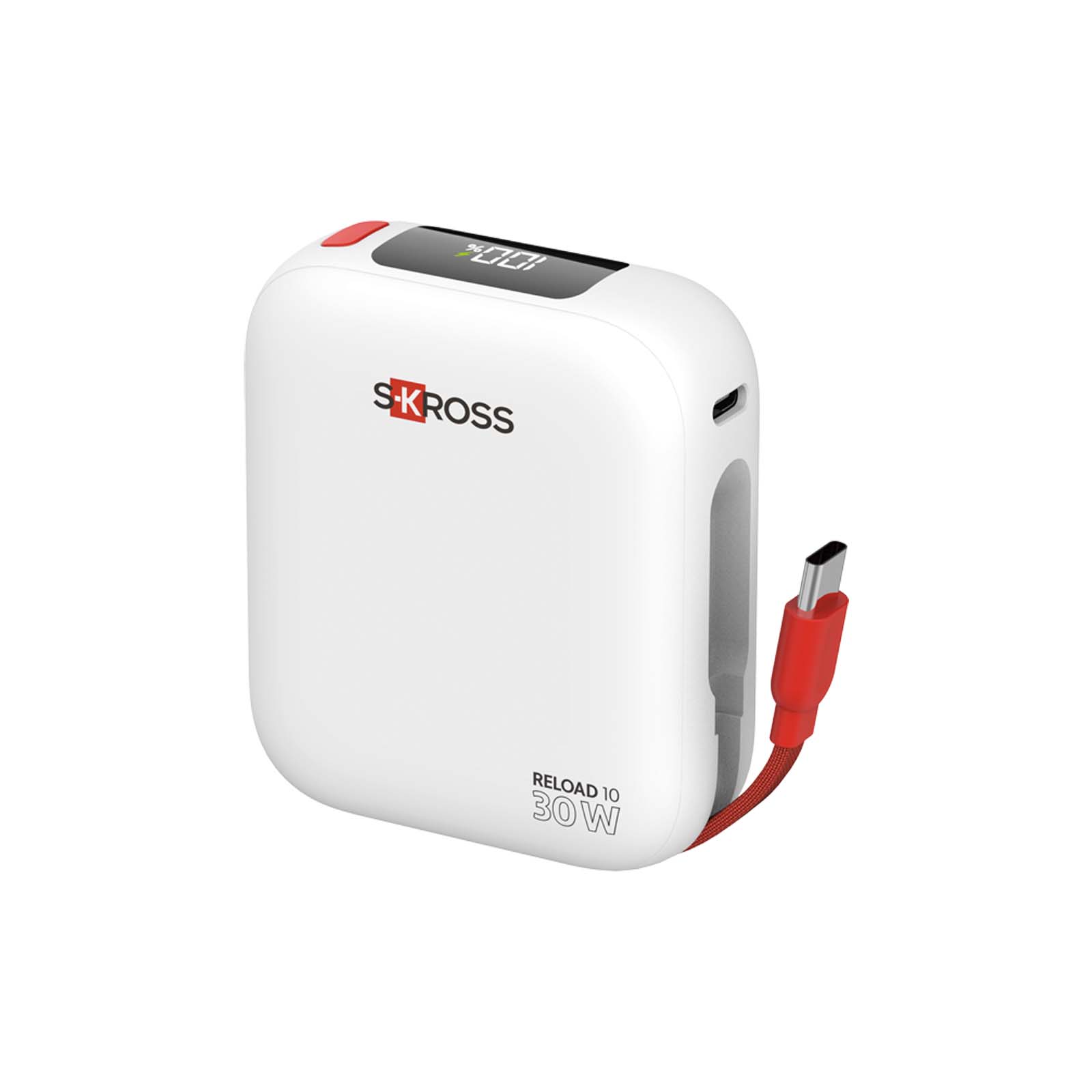 SKROSS® Reload 10.000 mAh Powerbank weiss