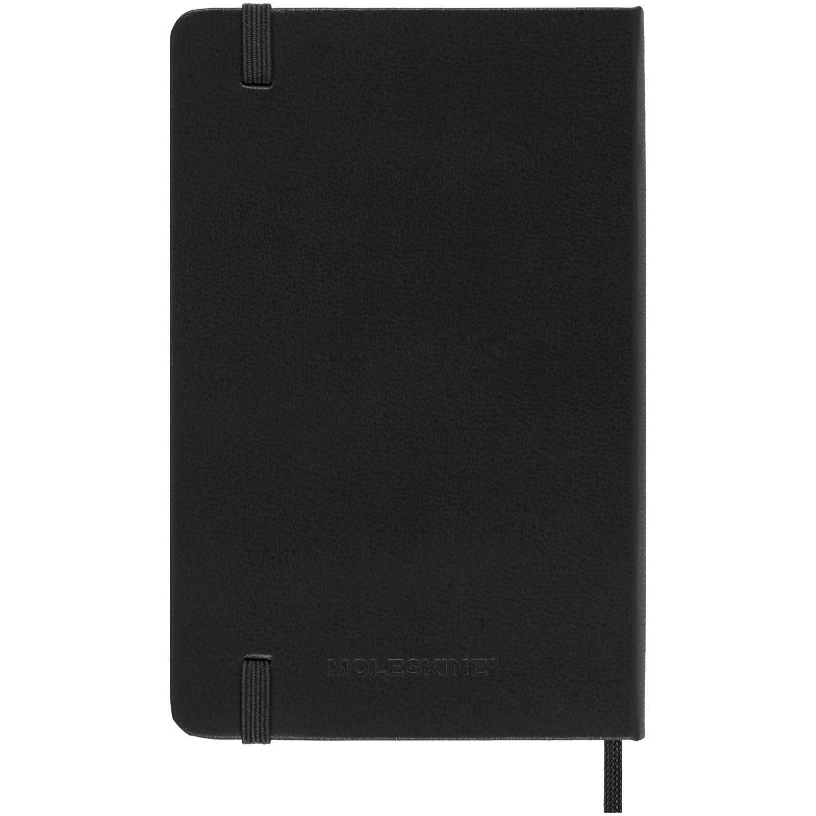 Moleskine Hardcover 12 Monate Tageskalender , Pocket-Format schwarz