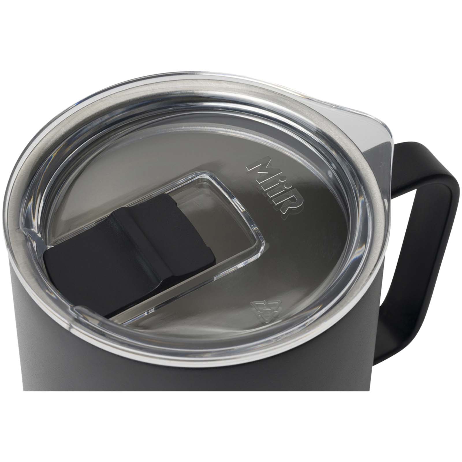 MiiR 354 ml Campingbecher aus vakuumisoliertem Edelstahl schwarz