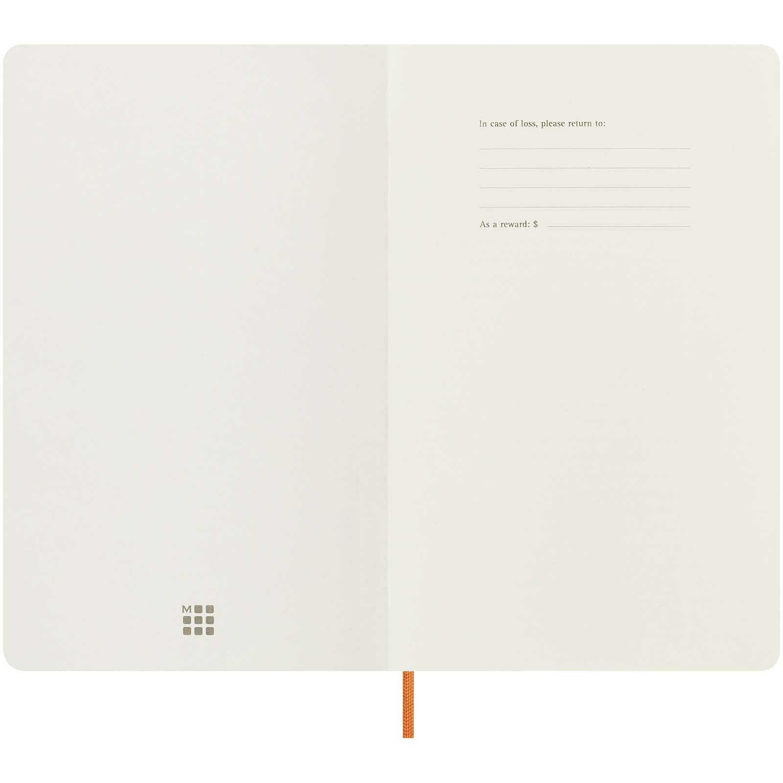 Moleskine 100% VEGEA® Capri Softcover Notizbuch L – liniert orange