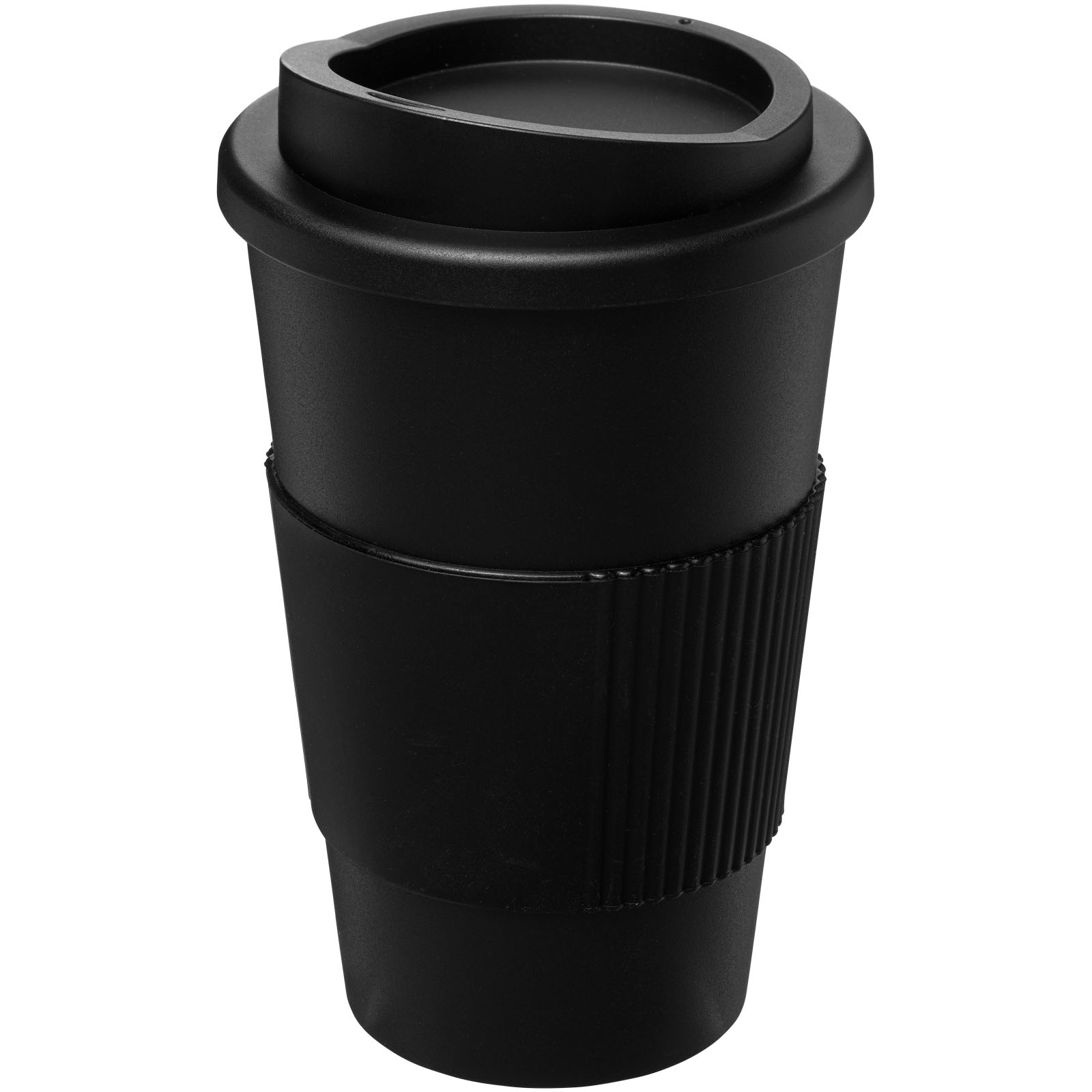 Americano® 350 ml Isolierbecher mit Schutzring schwarz