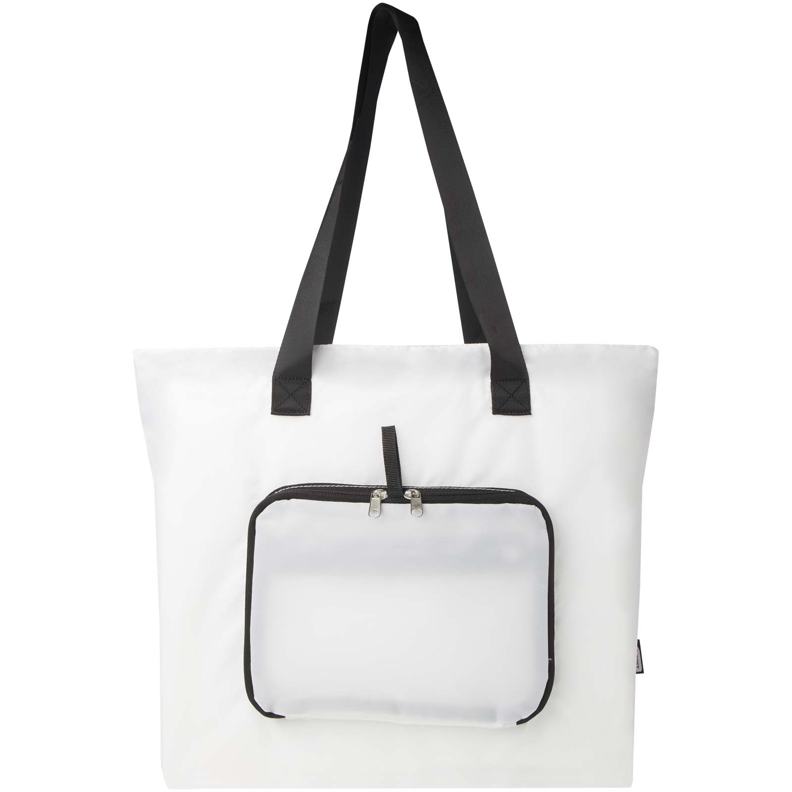 EcoFold faltbare RPET Tragetasche 16 L weiss