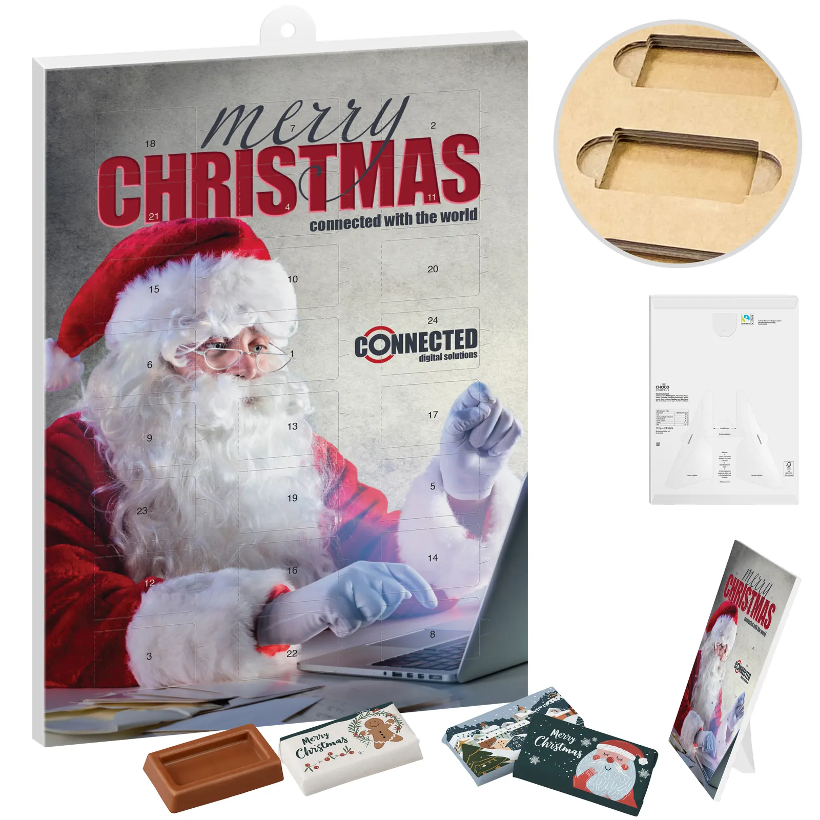 Schoko-Naps Adventskalender – PAPIER