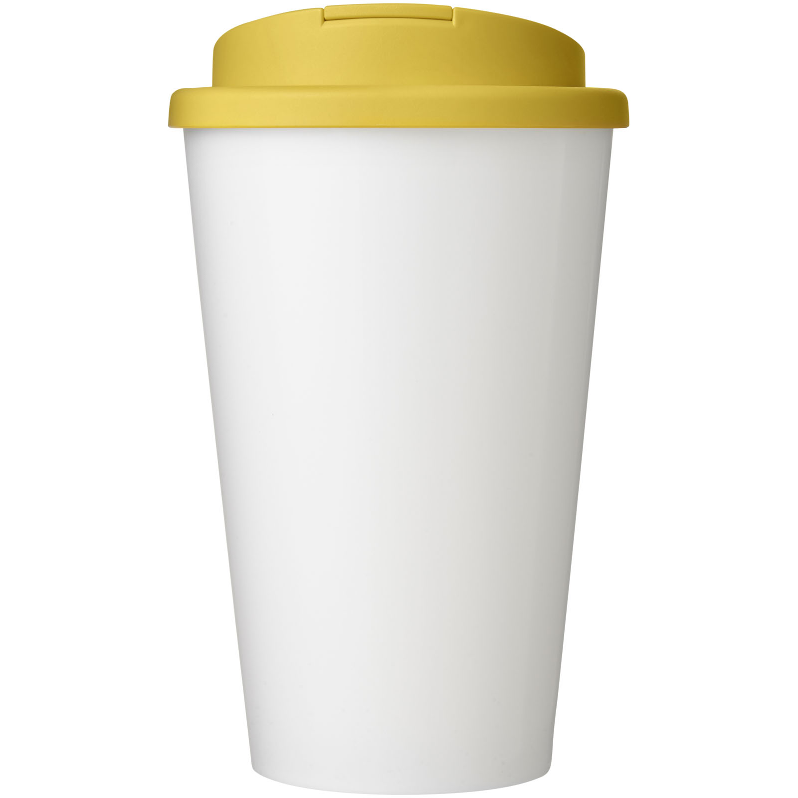 Brite-Americano® Eco 350 ml Isolierbecher mit auslaufsicherem Deckel gelb