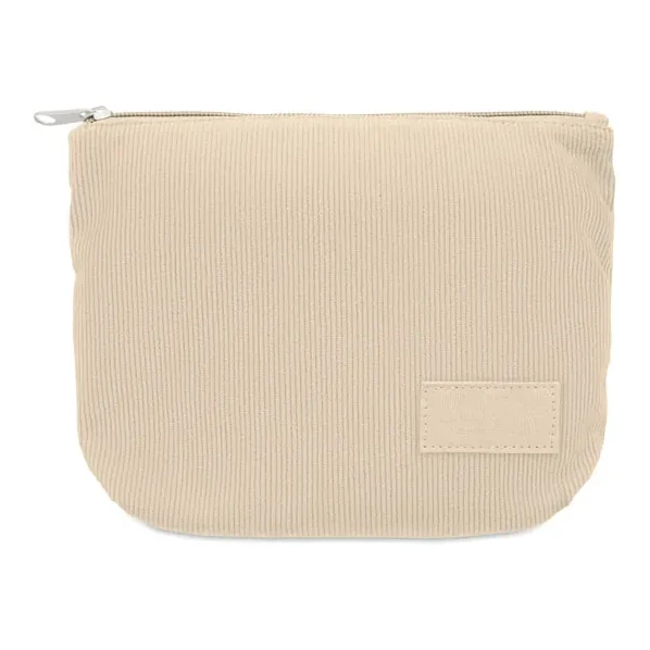 Kosmetiktasche Kord-Polyester