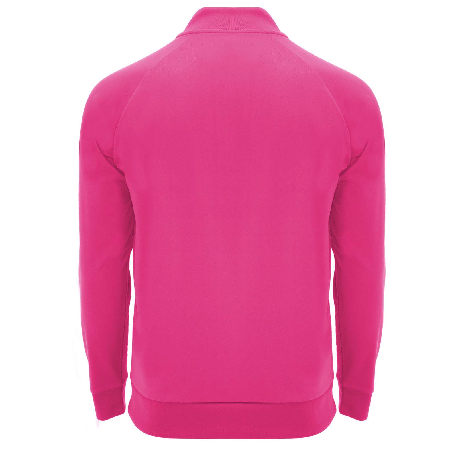 Epiro 200 g/m² Half-Zip Sweatshirt für Kinder fluorrosa