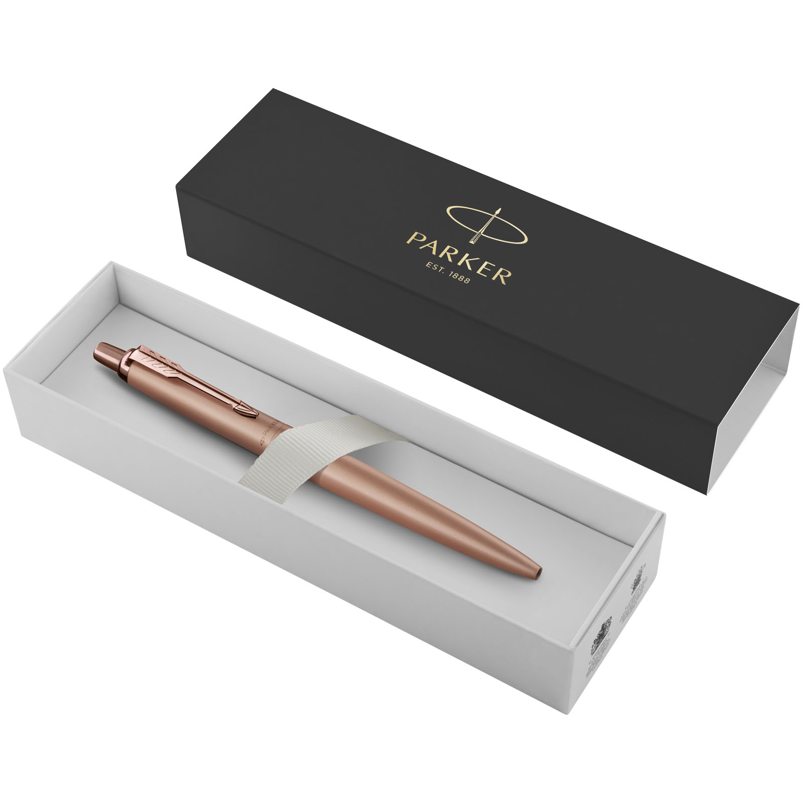Parker Jotter einfarbiger XL Kugelschreiber (blaue Mine) roségold