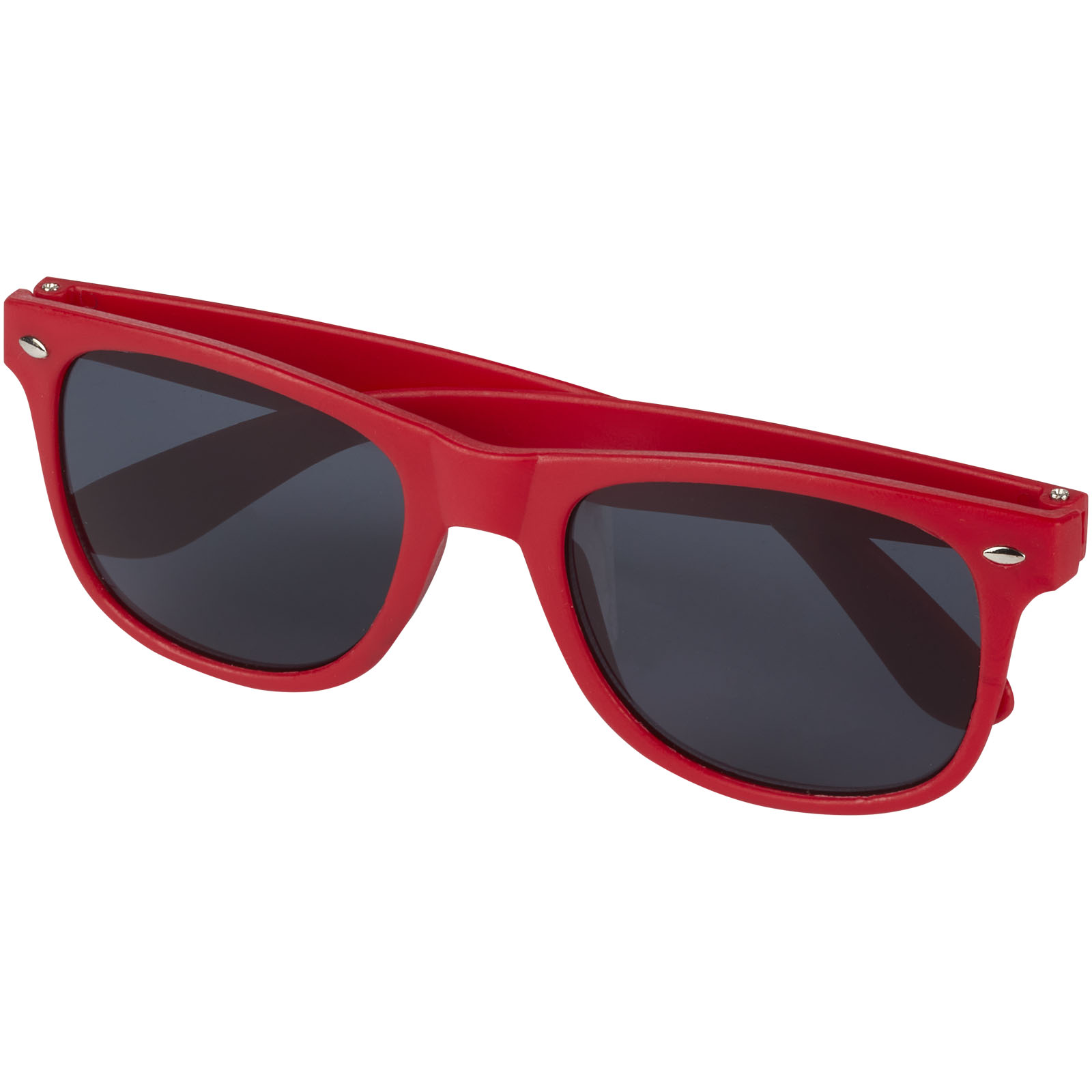 Sun Ray Sonnenbrille aus recyceltem Kunststoff rot