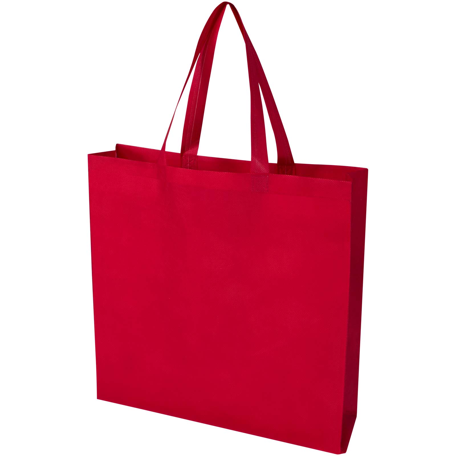 EcoSeal GRS-recycelte Nonwoven Tragetasche mit Zeitenfalten 12 L rot