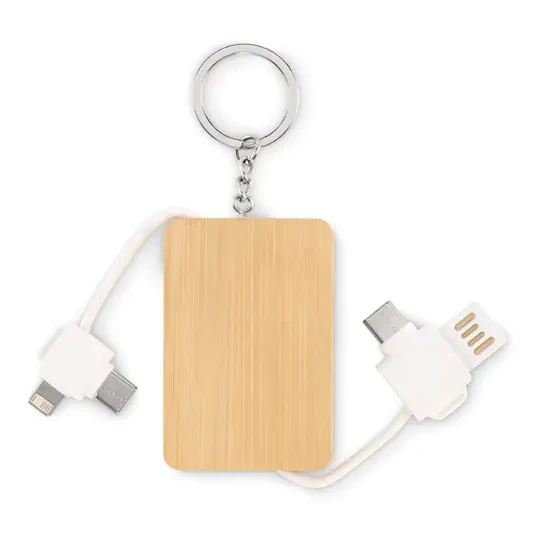 Schlüsselring mit Ladekabel