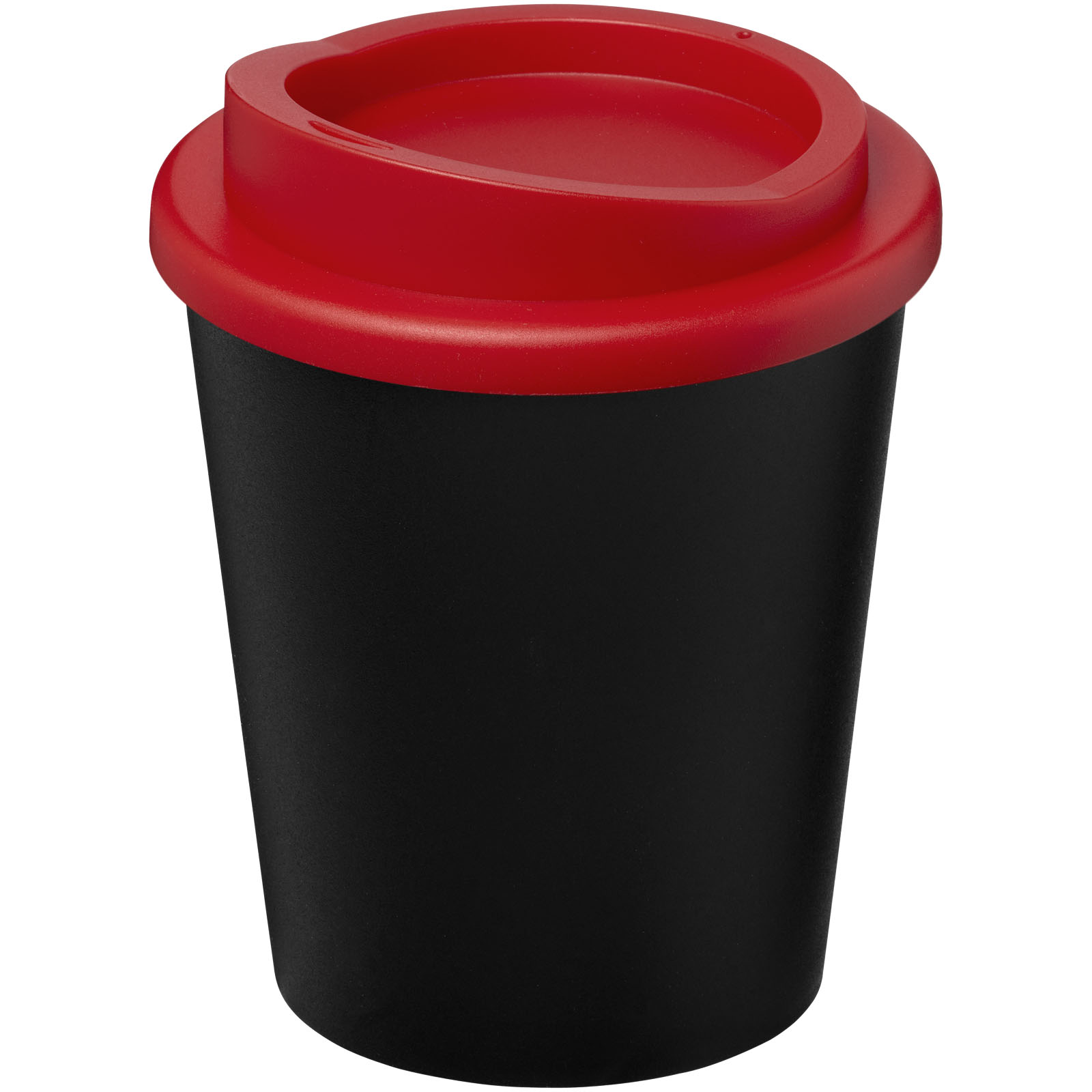 Americano® Espresso Eco 250 ml recycelter Isolierbecher schwarz, rot